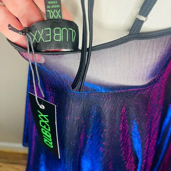 DOLLS KILL - CLUB EXX F is for FAIRYS dress NWT - Picture 8 of 8